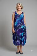 Billy B - Mouwloze Long Dress ballon