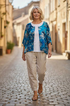 Normal Crazy - Blouse Botton - korte mouw