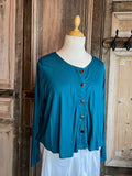 Normal Crazy - Blouse button L/S - Coral
