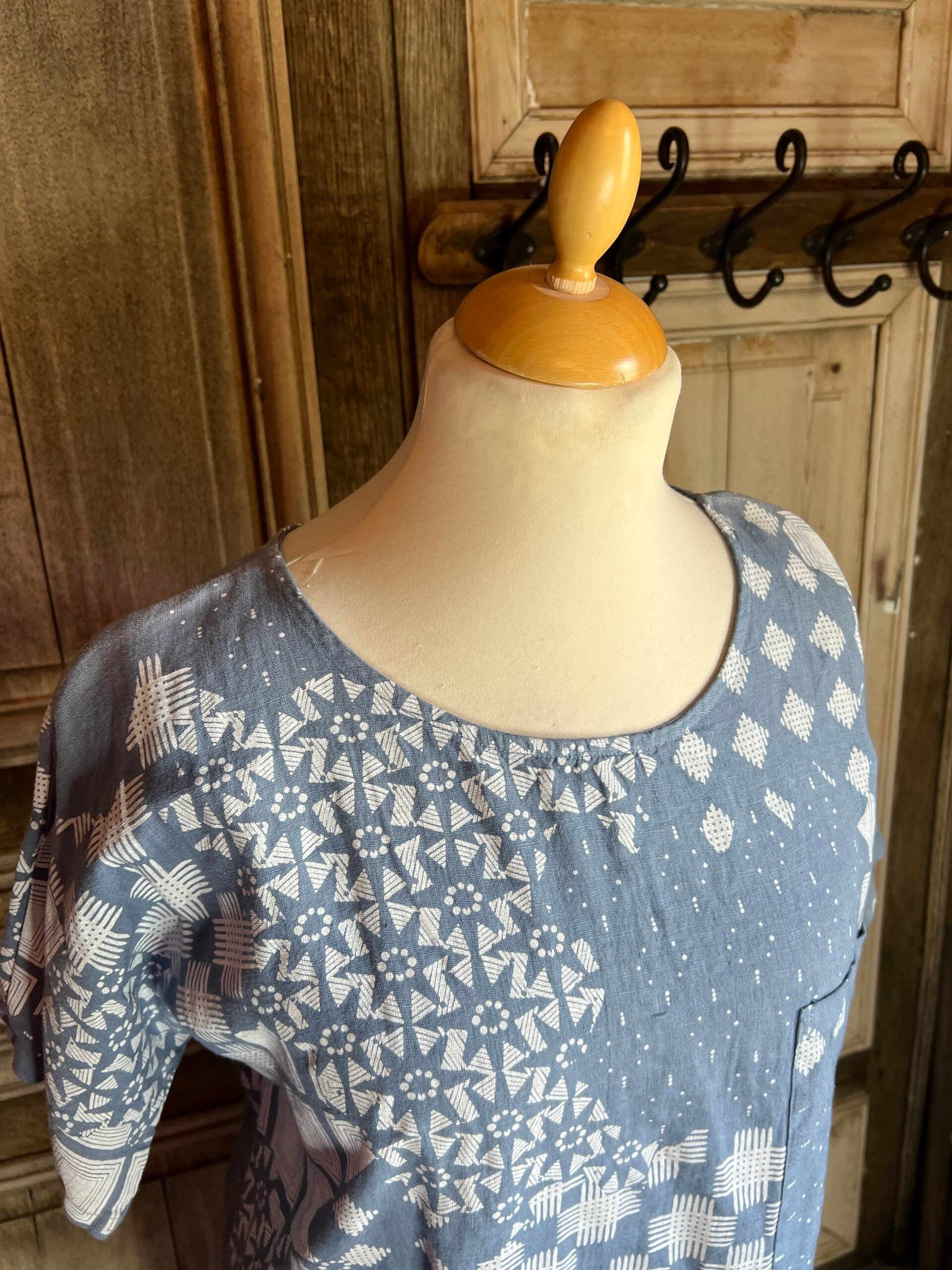 Blueberry Italia - Linnen jurk
