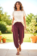 Luna Serena - Broek Blyss XL - 12 Aubergine