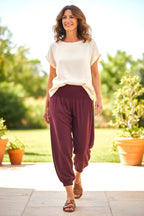 Luna Serena - Broek Blyss XL - 12 Aubergine