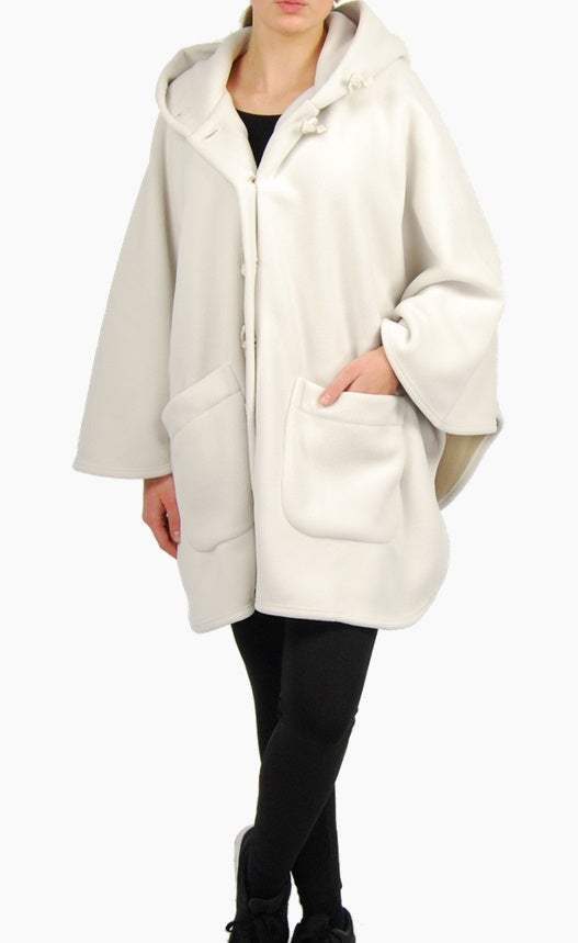 Boris - Ponchocape met capuchon t/m maat 60 - nr. 1020