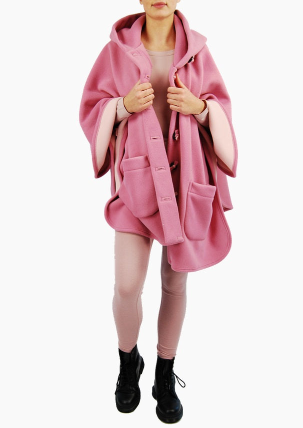 Boris - Ponchocape met capuchon t/m maat 60 - nr. 1020