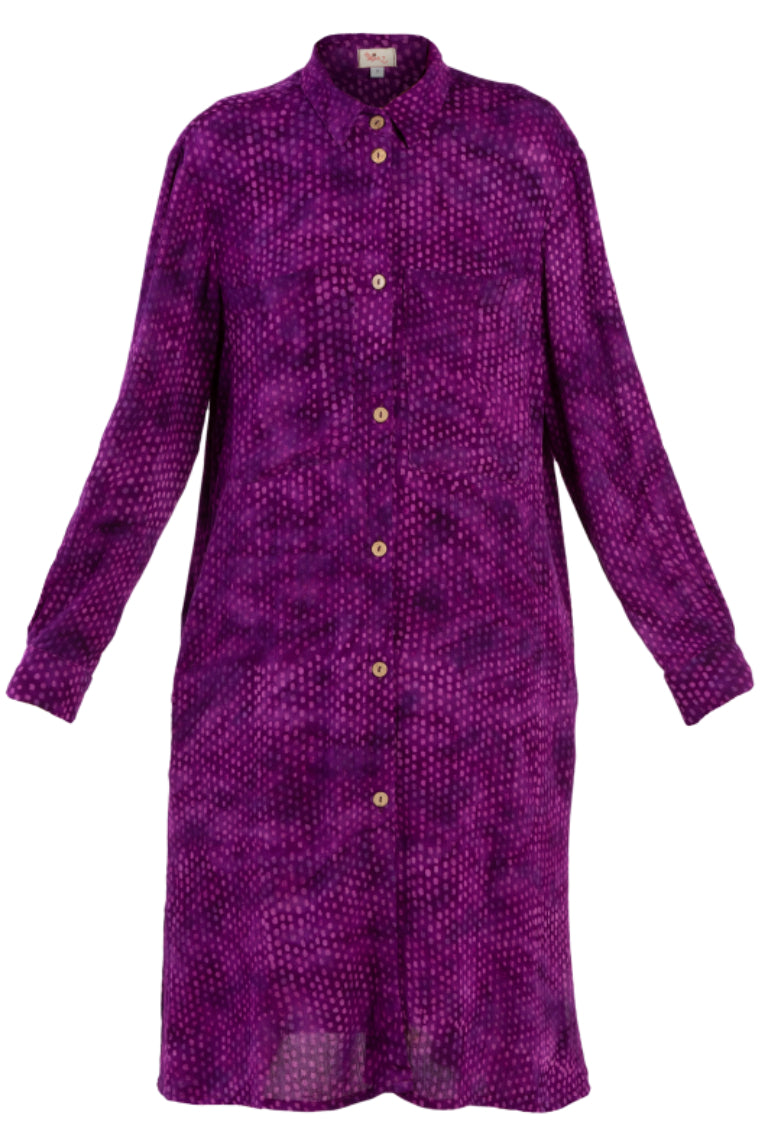 HeArt - Blouse/jurk - Cannes Fuksia