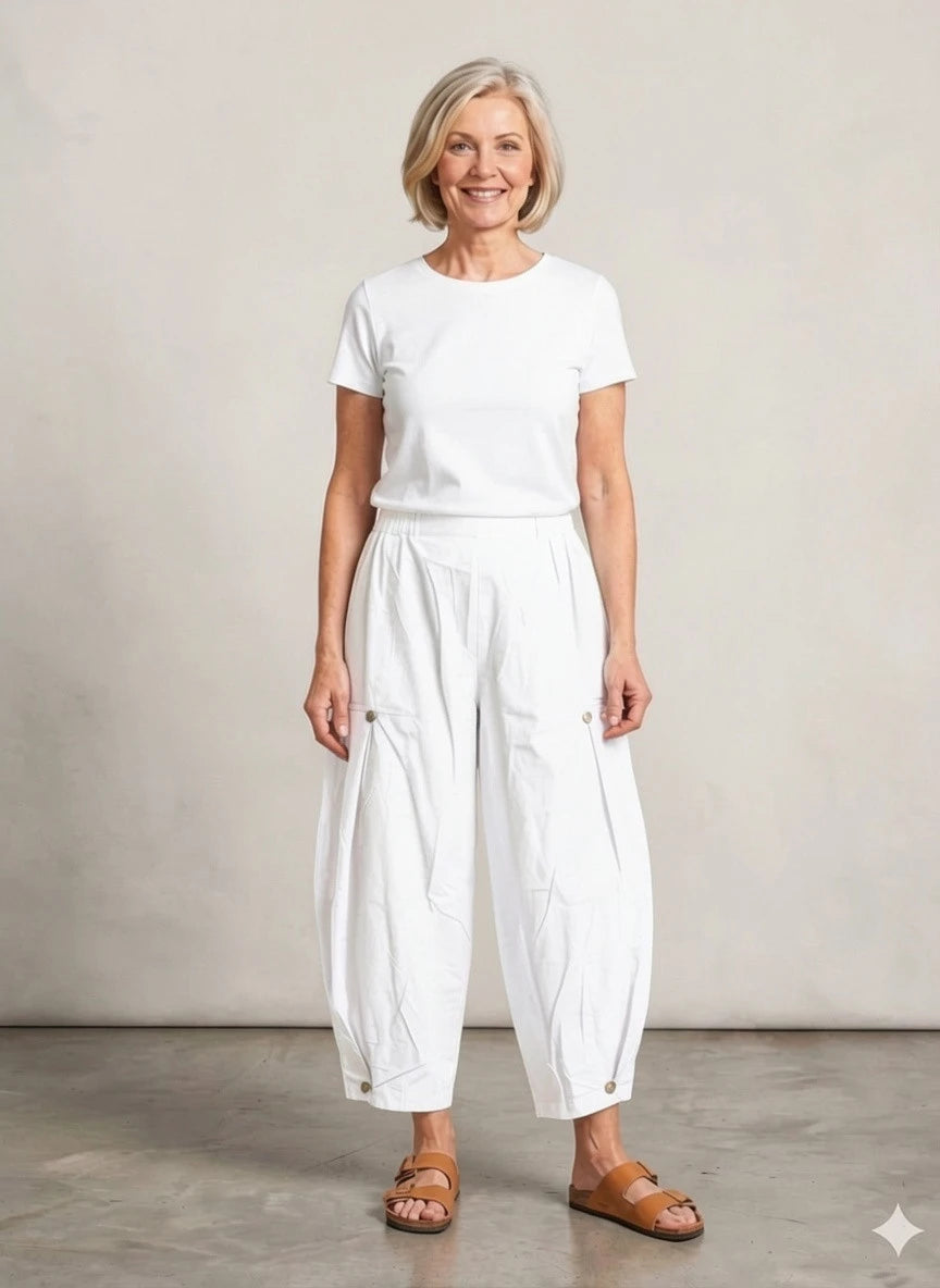 Normal Crazy - Broek Cargo - White