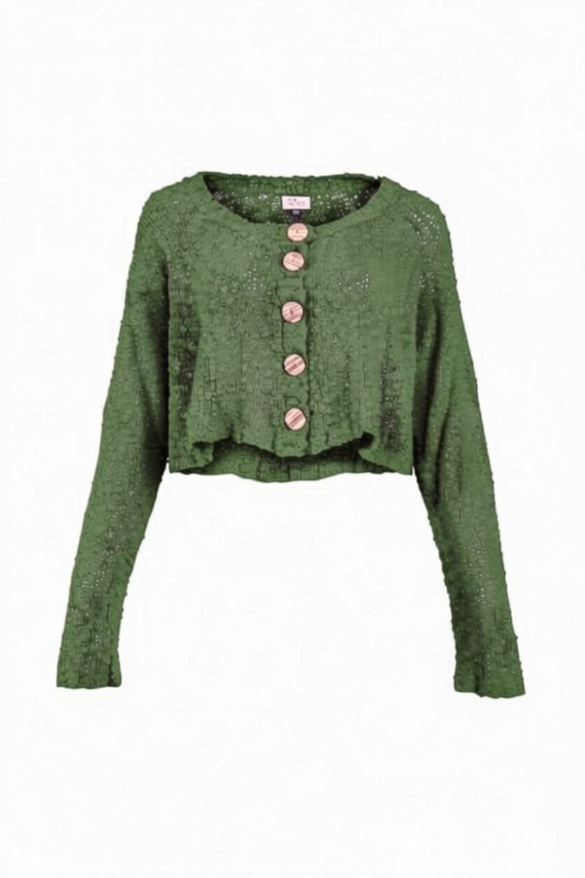 Heart - Cash vest - Green