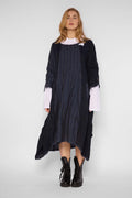 Chalona - Linnen Jurk - Denim-blauw