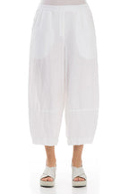 Grizas - Linnen broek white - Maat S