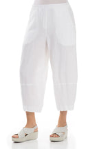 Grizas - Linnen broek white - Maat S