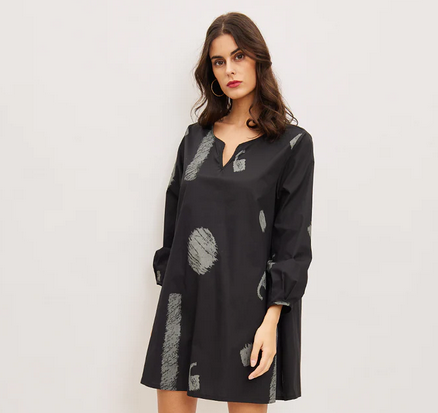 Bella blue - Tuniek D060-R3695 - Black