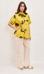 Bella blue - Blouse D085-H2898 - Jauna geel