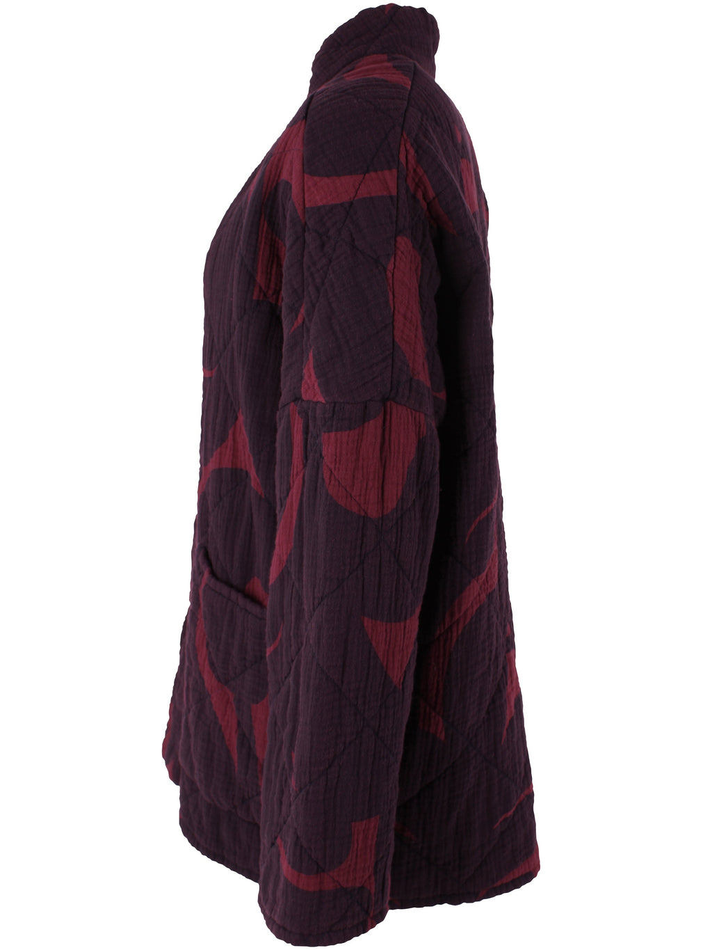 Danefæ - Quiltjasje Danekatrin - Dark Wine/Dark Cherry TROPS