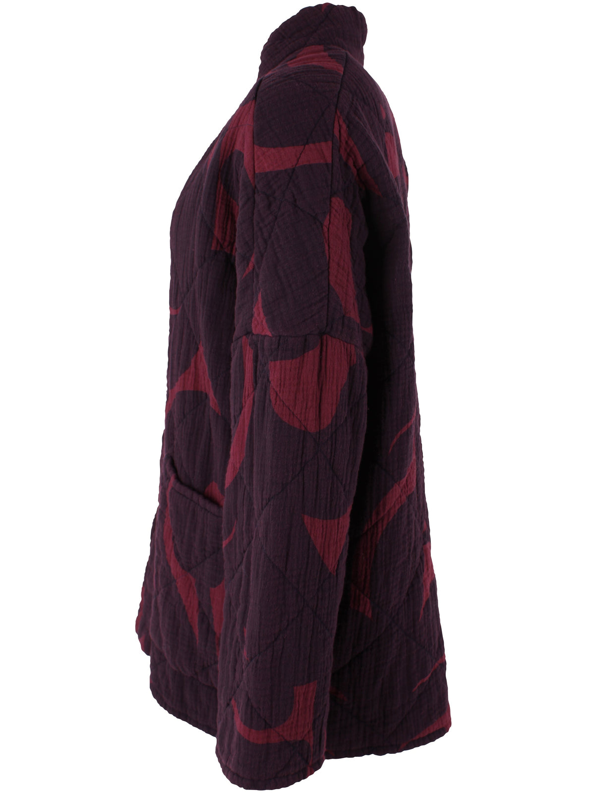 Danefæ - Quiltjasje Danekatrin - Dark Wine/Dark Cherry TROPS