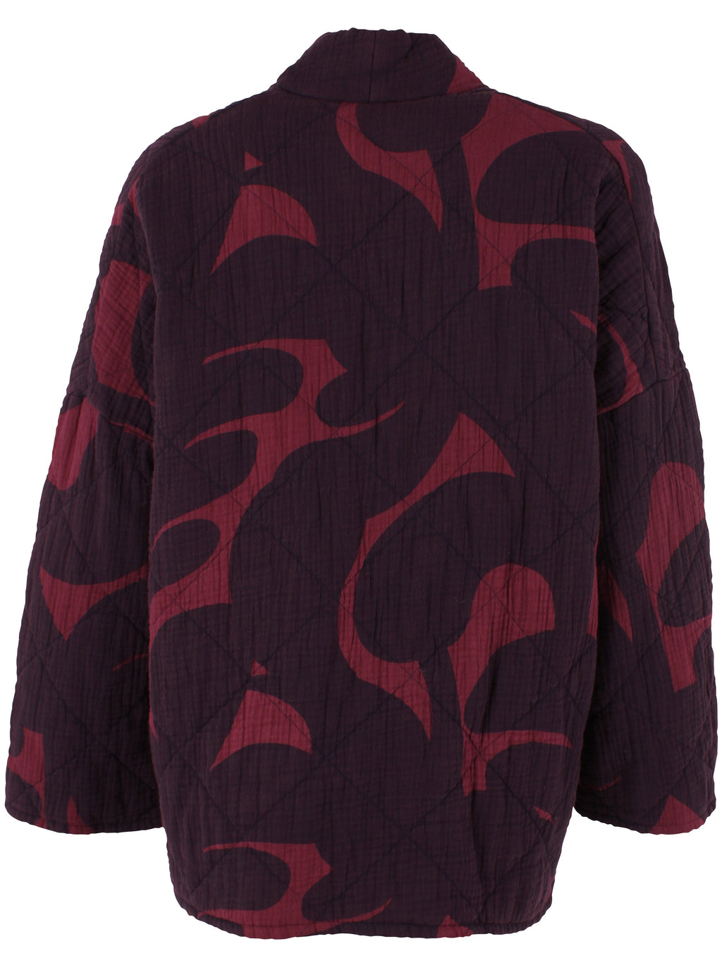 Danefæ - Quiltjasje Danekatrin - Dark Wine/Dark Cherry TROPS