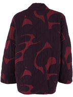 Danefæ - Quiltjasje Danekatrin - Dark Wine/Dark Cherry TROPS