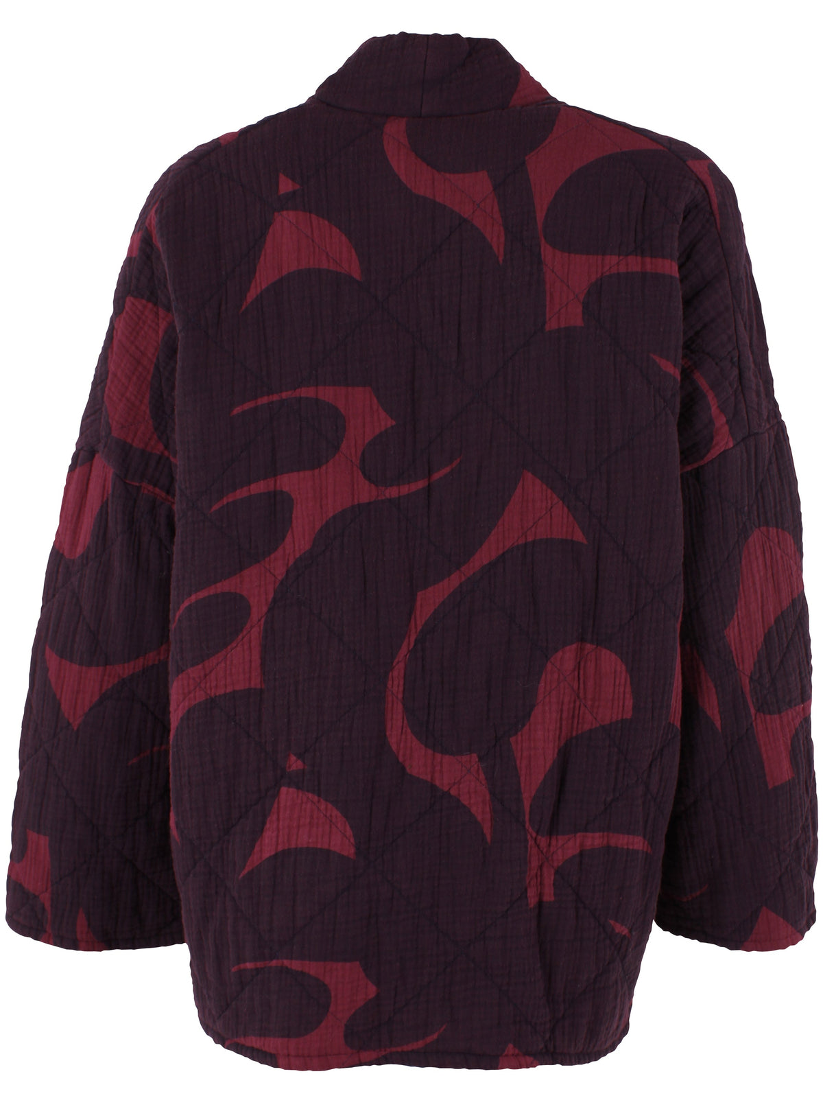 Danefæ - Quiltjasje Danekatrin - Dark Wine/Dark Cherry TROPS