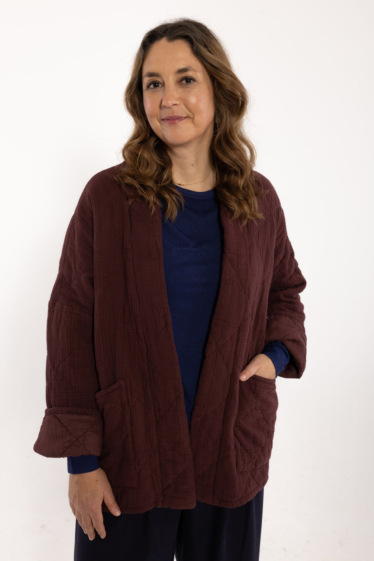 Danefæ - Quiltjasje Danekatrin - Dark Wine