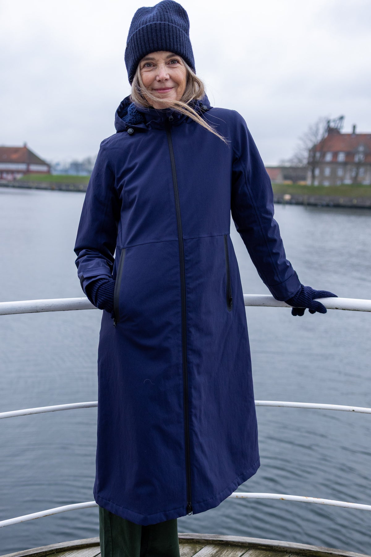 Danefæ - Winterjas Danesandur - Dark Navy