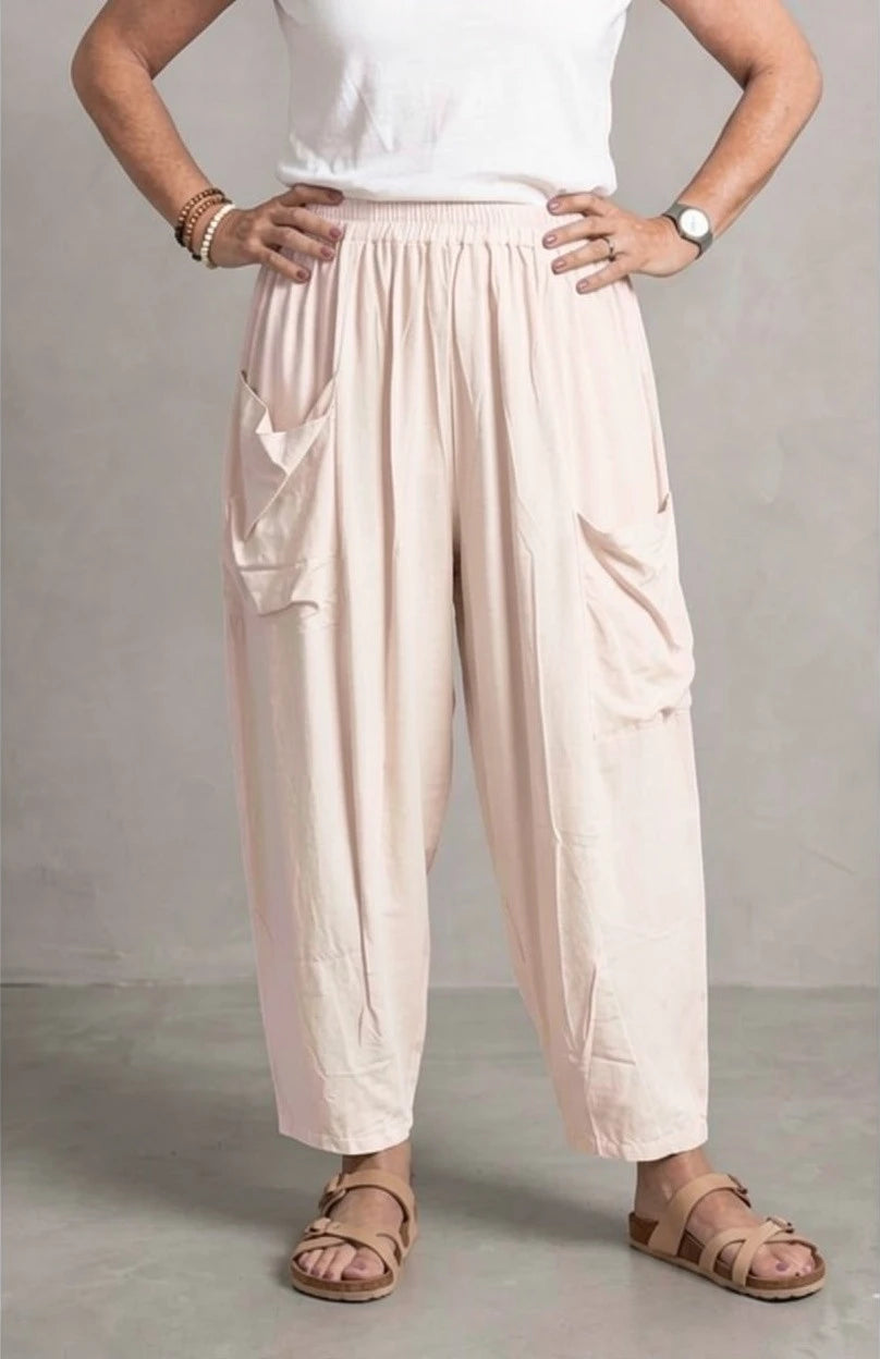 Normal Crazy - Broek Delphine - 100% Rayon - Crème