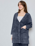 Bella Blue - Denim - Jeans Tussenjas - Plus Size