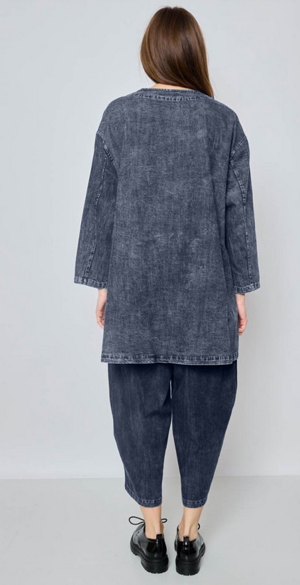 Bella Blue - Denim - Jeans Tussenjas - Plus Size