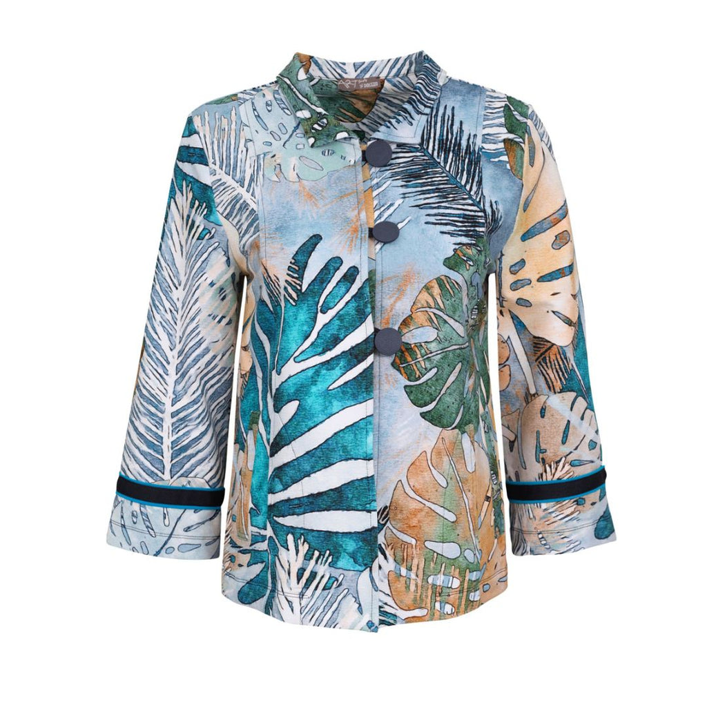 Dolcezza - Jas Tropical Blue By Bonnie Bruno - Maat S bloem