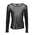 E Avantgarde - Shirt transparant zwart - Maat S