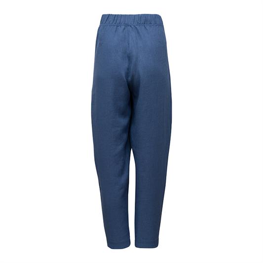 E-Avantgarde - Linnen 7/8  broek - Jeansblauw *
