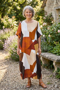 E-Avantgarde - Jurk 14744-44 - Paprika