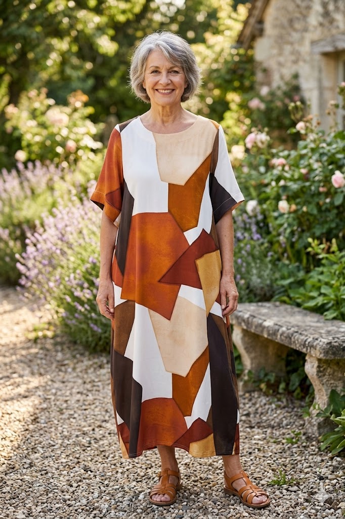 E-Avantgarde - Jurk 14744-44 - Paprika