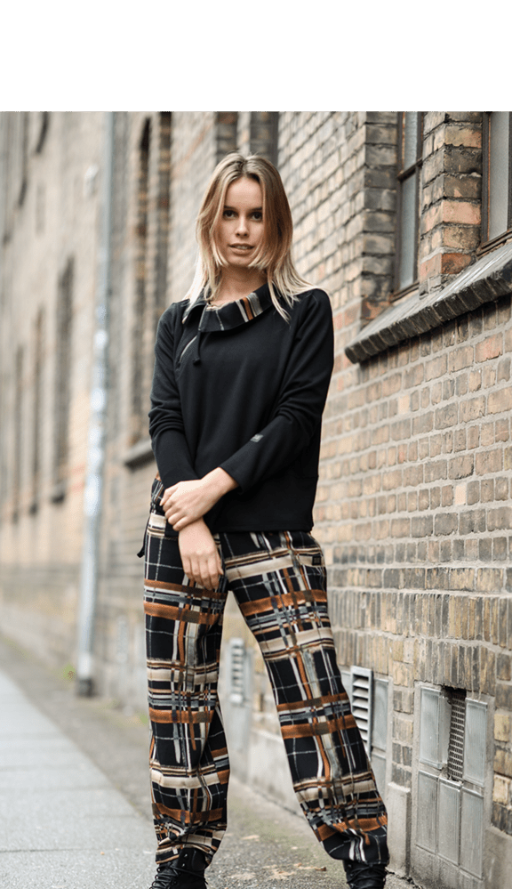 E-Avantgarde - Broek Print Multicolour - maat XXL *