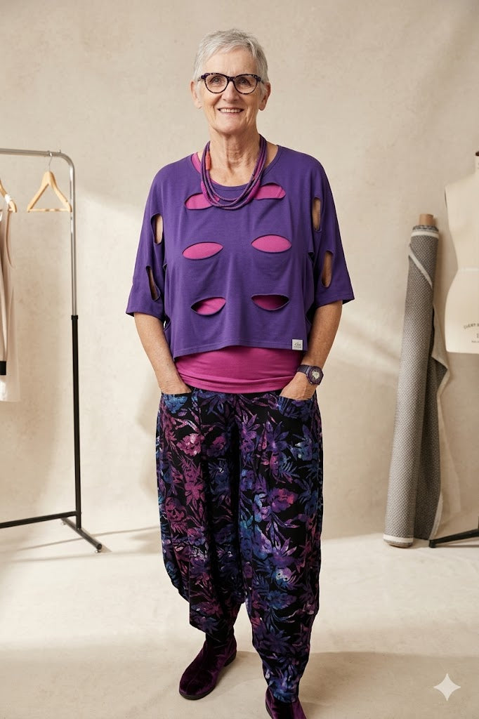 BB style -  top gaatjes