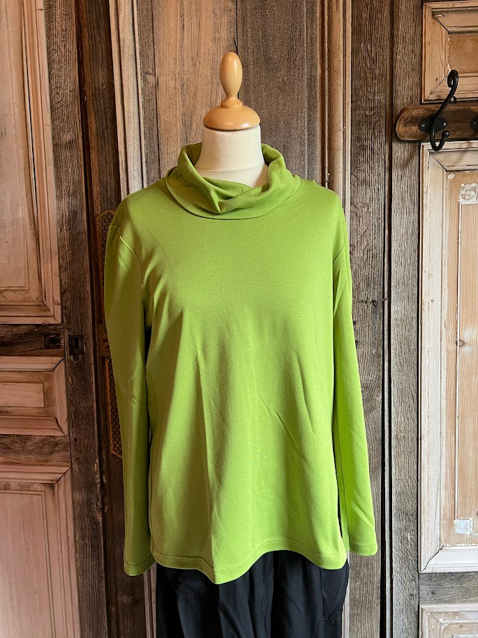 Geesje Sturre - Basic Pulli met col 2302308 - #21 Lime