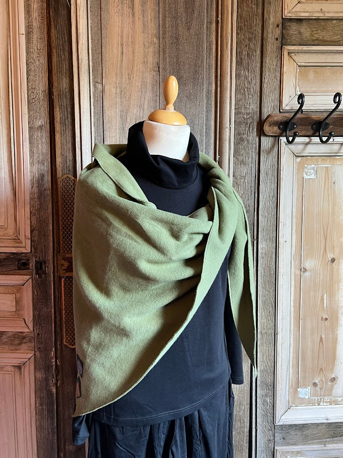 Geesje Sturre - Sjaal - Linde groen
