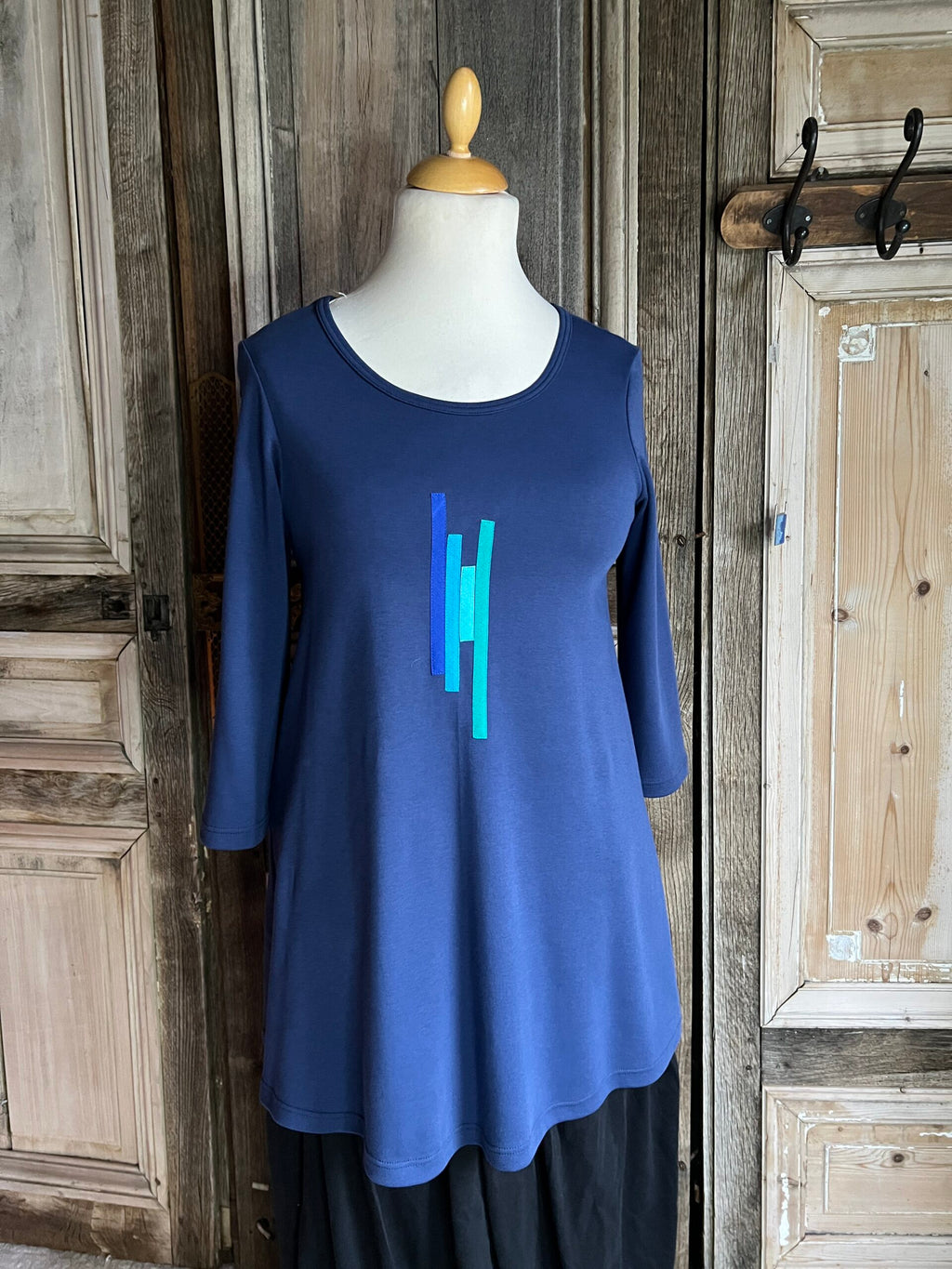 Geesje Sturre - Trui/tuniek - donkerblauw - Maat S