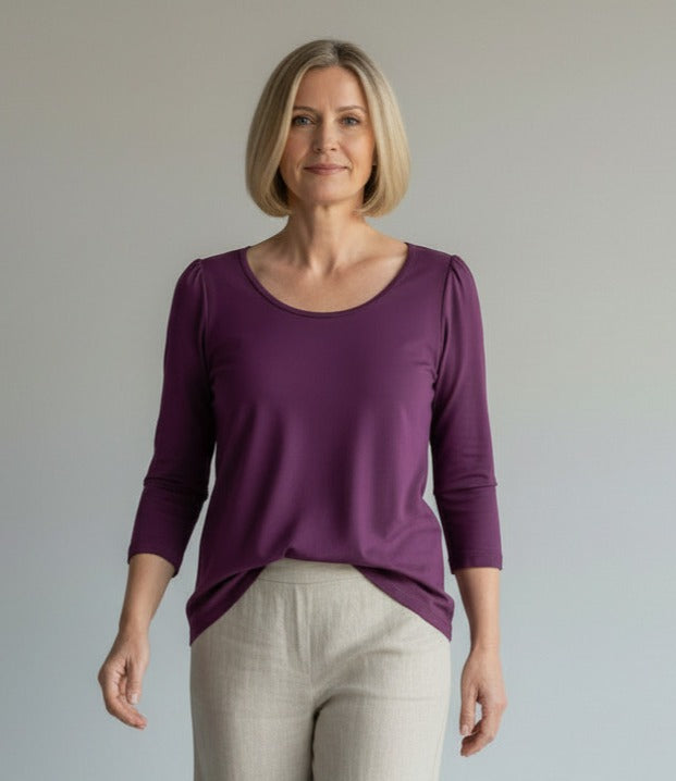 Geesje Sturre - Basic shirt 2302356 - #146 Purple
