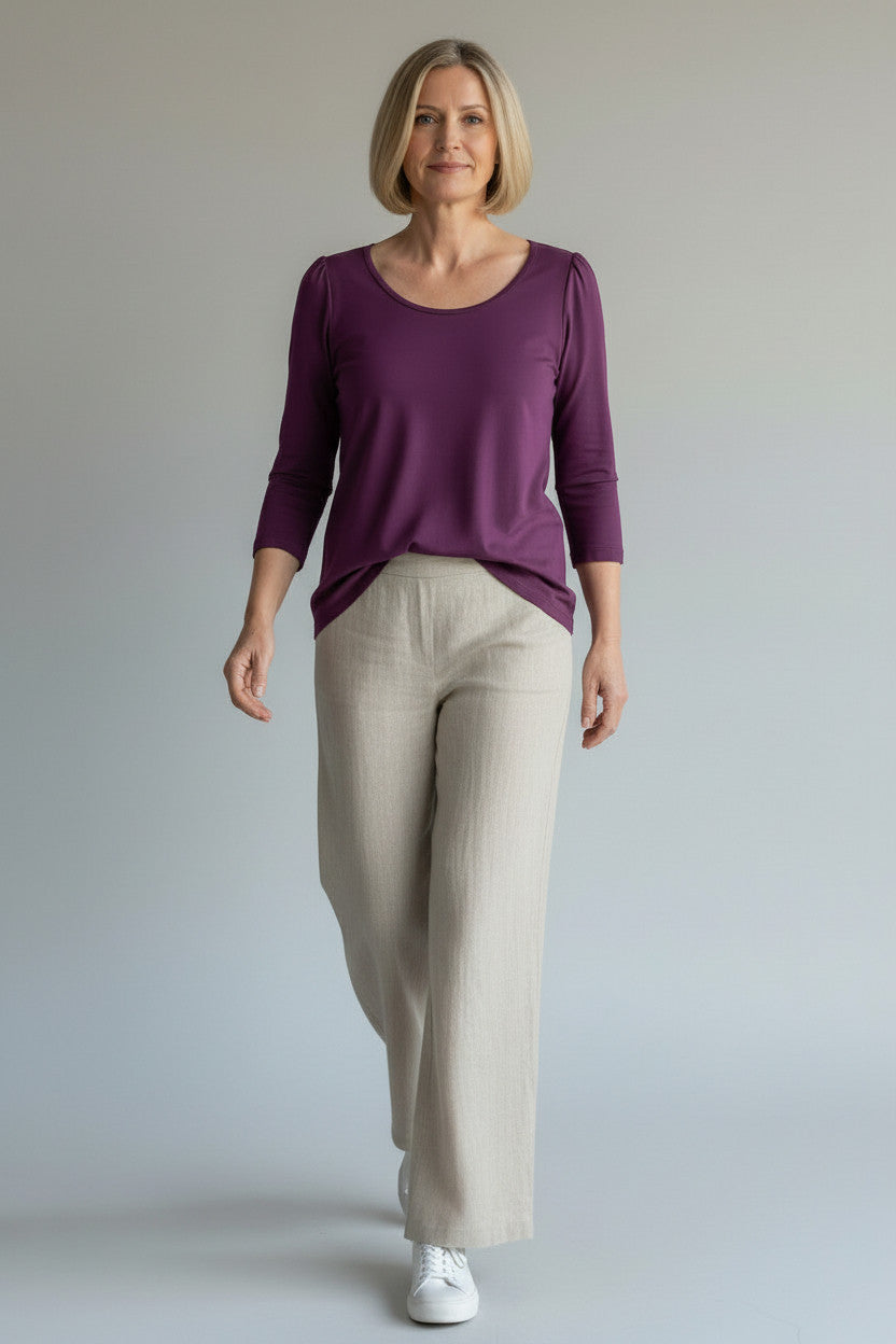Geesje Sturre - Basic shirt 2302356 - #146 Purple