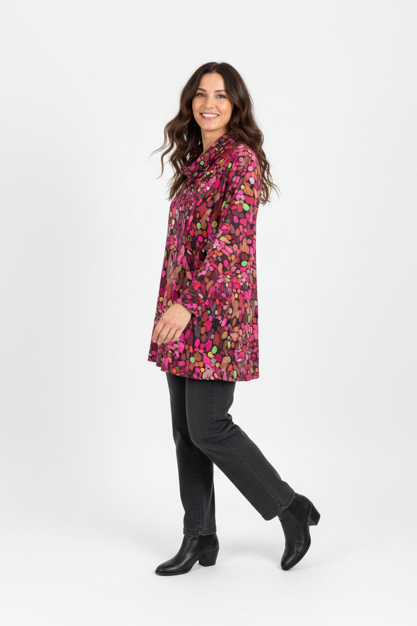 Geesje Sturre - Tuniek - Kleurenprint +