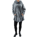Boris - Kangoeroe trui fleece mêlee print t/m maat 52 - nr. 6116