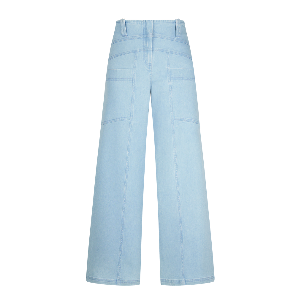 HeArt - Triangle broek DS Denim - Light blue