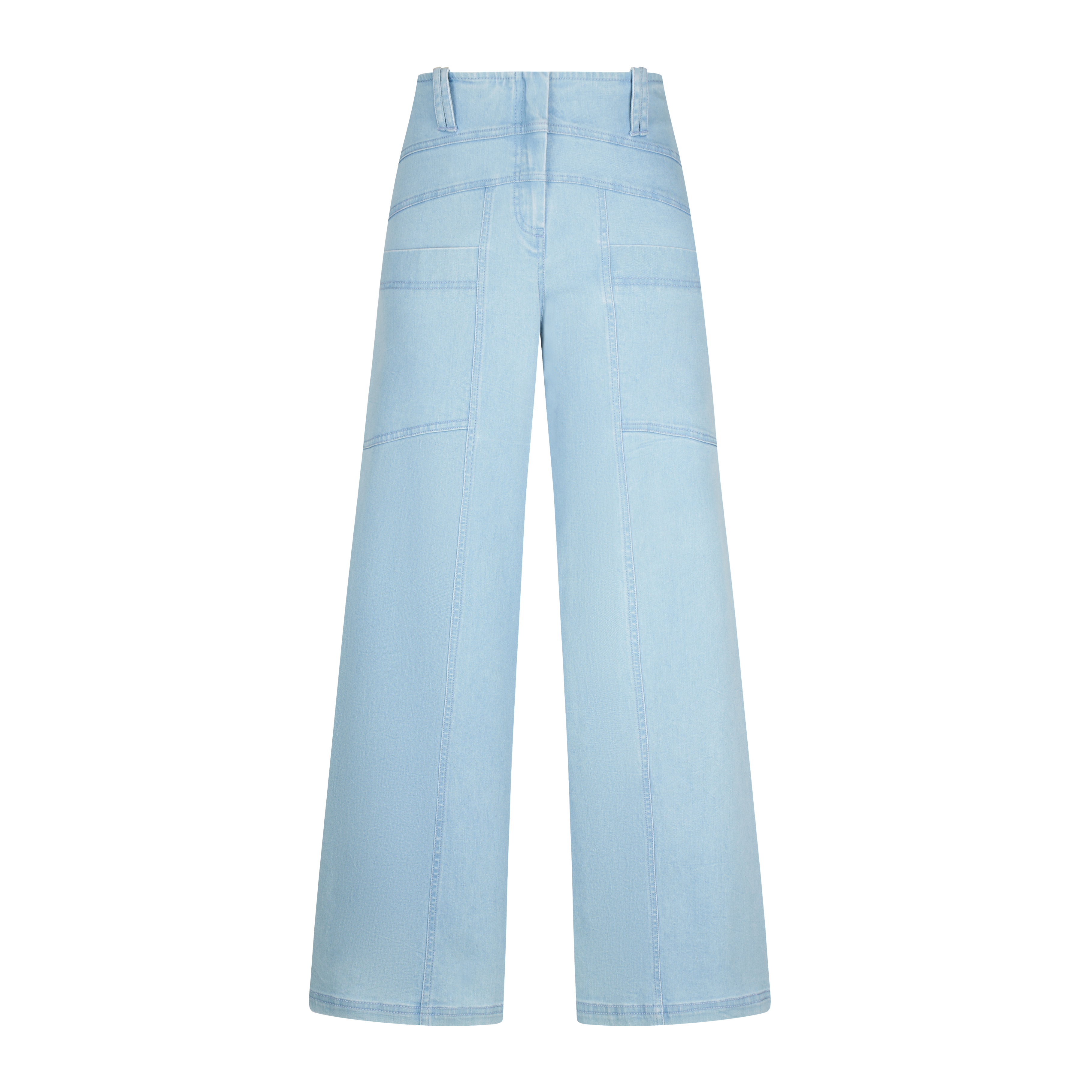 HeArt - Triangle broek DS Denim - Light blue