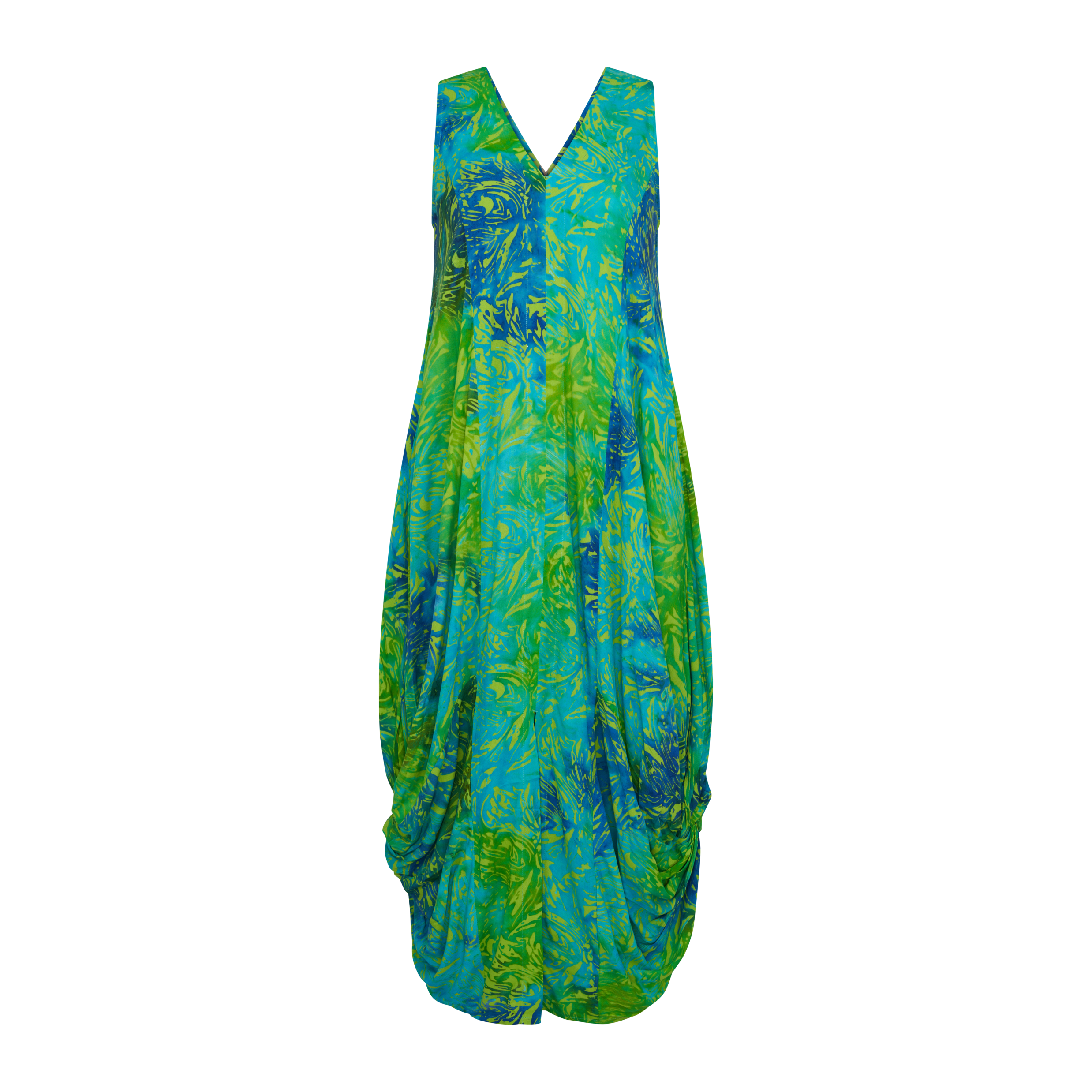HeArt - Alo Mouwloze jurk - Groen