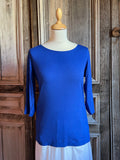 HeArt - Basic shirt 3/4 mouw - Cobalt