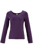 HeArt - Basic shirt lange mouw - Paars