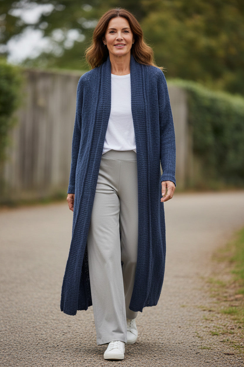Heart - Flash cardigan Vest - Blauw