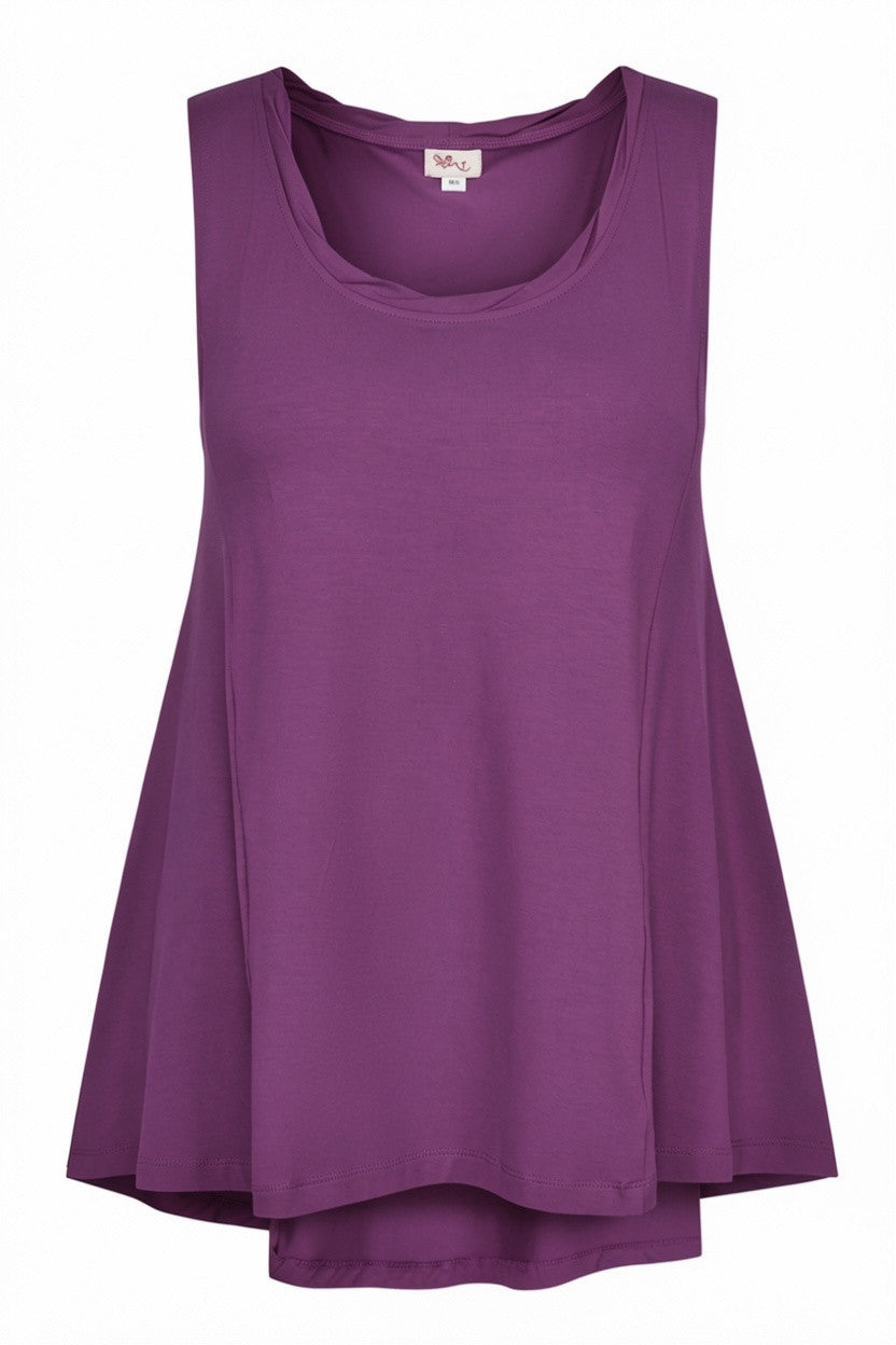 HeArt - Top Mouwloze Noosa BVS - Purple