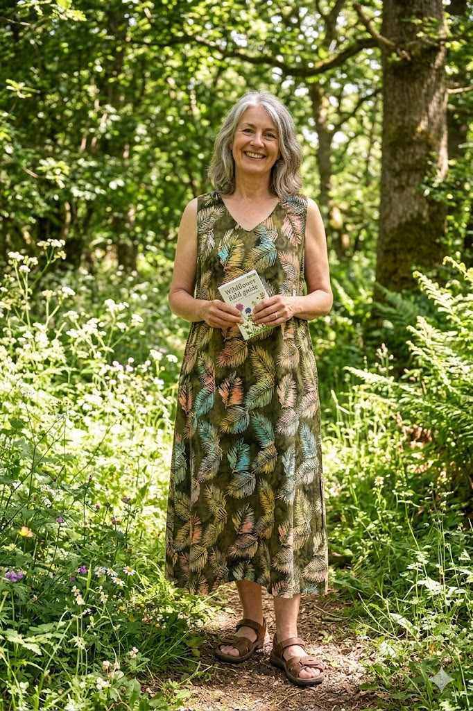 HeArt - Mouwloze Jurk Marys - Olive/groen