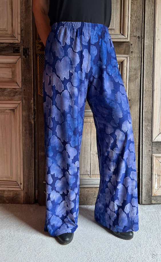 HeArt - Broek Dory - Print Blue AB6