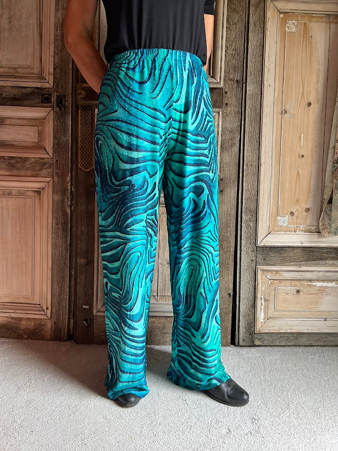 HeArt - Broek Dory - Print Petrol